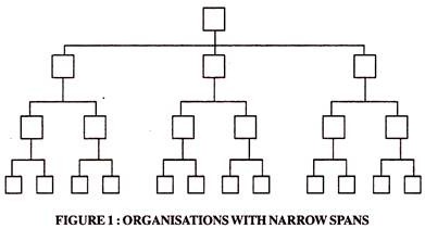 Organisation with Narrow Spans