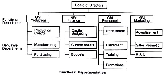 Functional Departmentation