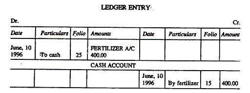 Ledger Entry