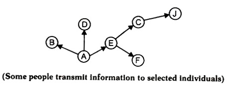 Some People Transmit Information to Selected Individuals