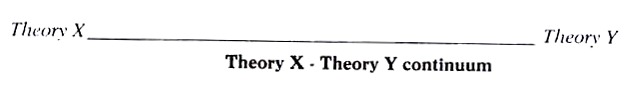 Theory X - Theory Y Continuum