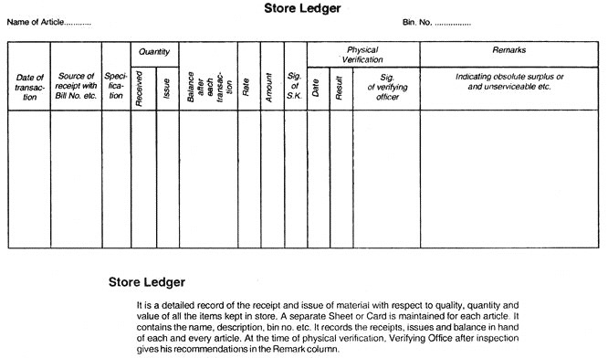 Store Ledger