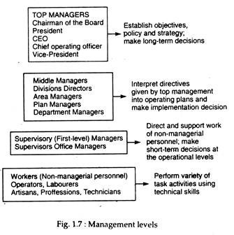 Management levels
