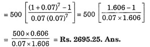 Interest, Annuities and Profits with Example 4