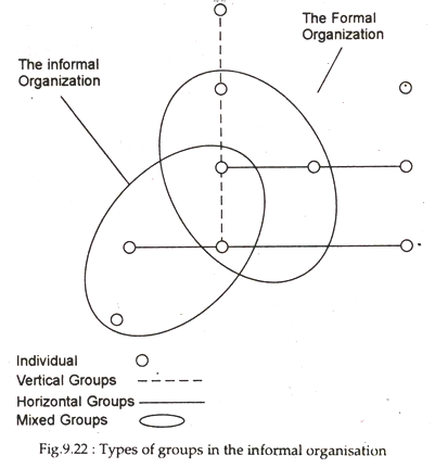 Types of Groups in the Informal Organisation