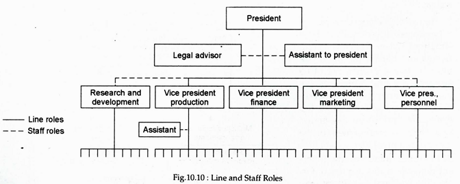 Line and Staff Roles