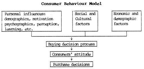 उपभोक्ता व्यवहार मॉडल